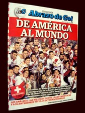 RIVER PLATE - COPA CAMPEÓN LIBERTADORES 2015 Revista Especial con Cartel Equipo