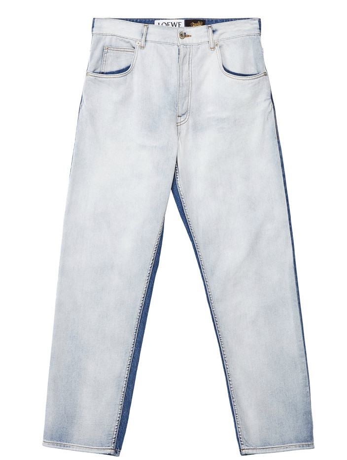 LOEWE + Paula's Ibiza Two Tone Denim Jeans size US 32