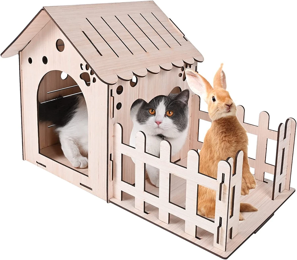 Indoor rabbit on sale castle
