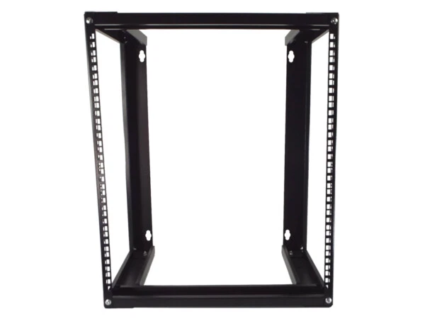 CNAweb 19 Inch Open Frame 12U Wall Mount Network Rack Cabinet, 12 Inches Deep - Image 2 of 4