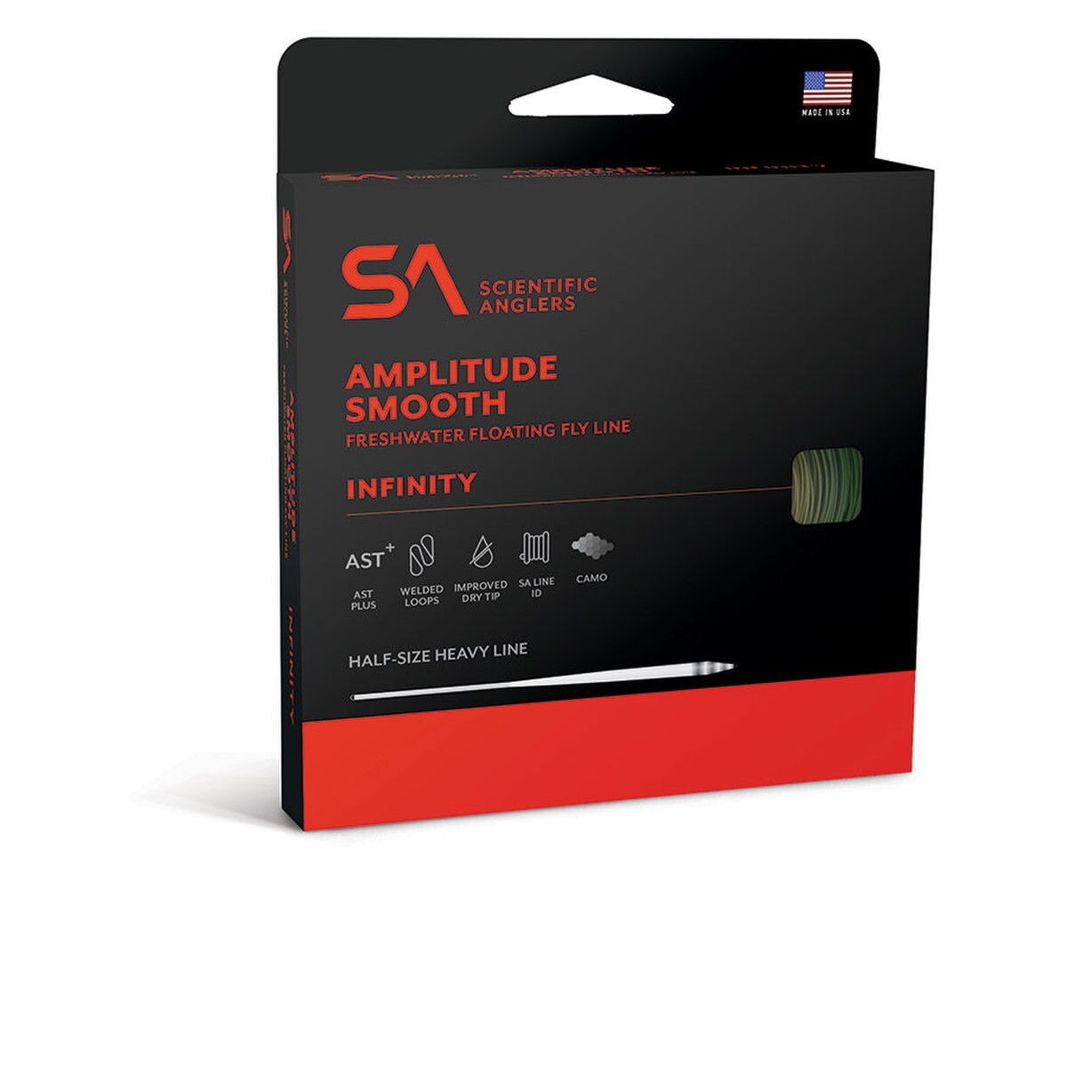 Scientific Anglers Amplitude Smooth Infinity Fly Line - Wf5f for