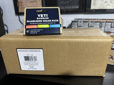 Yeti Magslider Pack Coral/Chartreuse/Reef Blue SOLD OUT/ Rare