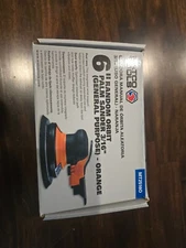Matco Tools MT2516O 3/16" Random Orbital Pneumatic Low Noise Palm Sander Orange