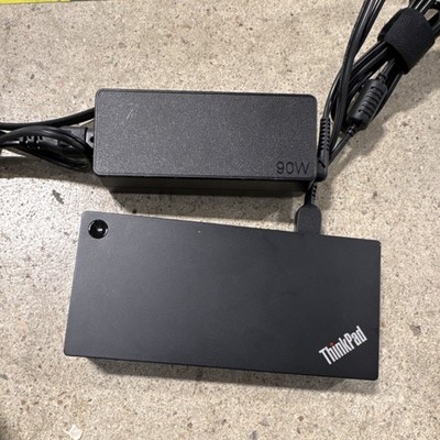 Lenovo ThinkPad USB-C Dock Gen 2 LDC-G2 40AS 03X7609 Dock w/ 90w Adapter