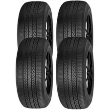 Qty 4 22560r15 Accelera Eco Plush 96v Sl Black Wall Tires