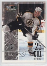 2001-02 Upper Deck Play Makers Limited Hal Gill #10 0a4