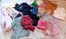 Baby Girls Bundle Of Clothing From 0 To 12 Months .  20 Items 