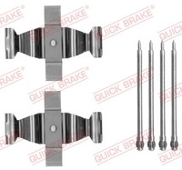 1X Quick Brake 109-1803 ZubehöRsatz Scheibenbremsbelag FüR Mercedes-Benz