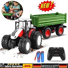 RC-Traktor Ferngesteuerter Traktor Spielzeug ab 2 3 4 5Jahre