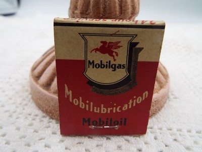 1930s Crescent Gas Mobilgas Mobiloil Gasoline Mobil East St. Louis IL Unstruck!