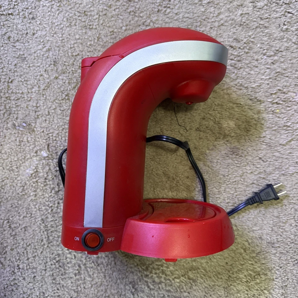 Selectivos de cocina (CM-14RD) café de goteo único ligeramente usado rojo Foto 3 de 4