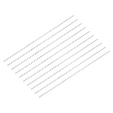 20 PCS Clear Acrylic Round Rod 3mm Diameter 12 Inch Length Plastic PMMA Bar