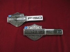 Nos Oem Ford F150 Front Fender Harley Davidson F150 Emblem 2006 - 07 Pair Lh Rh Nos Oem Ford F150 Front Fender Harley Davidson F150 Emblem 2006 - 07 Pair Lh Rh