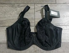 Sculptresse by Panache Women's Roxie Plunge Bra, 9586 Underwire Sz 34G