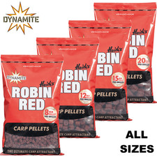 Dynamite Baits Robin Red ® Carp Coarse Fishing Pellets 900g - ALL SIZES