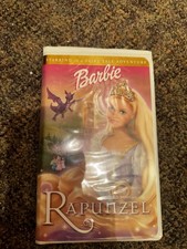 Barbie as Rapunzel (VHS, 2002) Clamshell