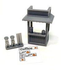 HO Coffee Booth Kit by Showcase Miniatures (2026)