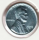 1943 WWII Lincoln Wheat Steel Penny Collectible US Collection Very Good War Coin