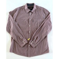 Ecko Unltd Mens XL Red White Blue Micro Check...