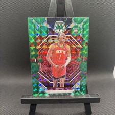 2022-23 Panini Mosaic 239 Rookies Jabari Smith Jr. Green Mosaic Prizm - Rookie