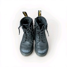 Dr Martens Kids Doc Shop Jun Boot Black, Size UK 1.5