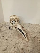 Ornate Venetian Style Masquerade Long Nose Mask Costume Plague Doctor Halloween