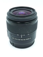 USED Sony DT 18-55mm F3.5-5.6 SAM II Lens A Mount 