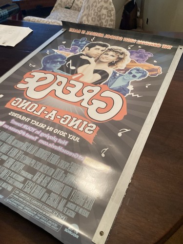(2) GREASE excelentes carteles originales de películas 27x40 D/S 2010 2 por un precio más bajo - Imagen 7 de 7