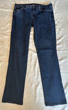 Lucky Brand Women's Blue Denim Sweet Straight Jeans Size 12 / 31 R