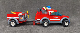 LEGO CITY: Off-Road Fire Rescue (7942) Used, Complete, No box/manual, Retired