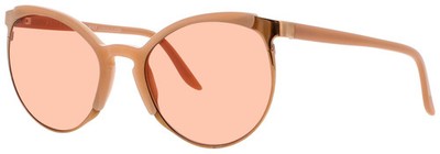 ANDY WOLF DINAH-SUN-COL-E Sunglasses Sun Glasses 00E GOLD/CORAL Authentic New 57