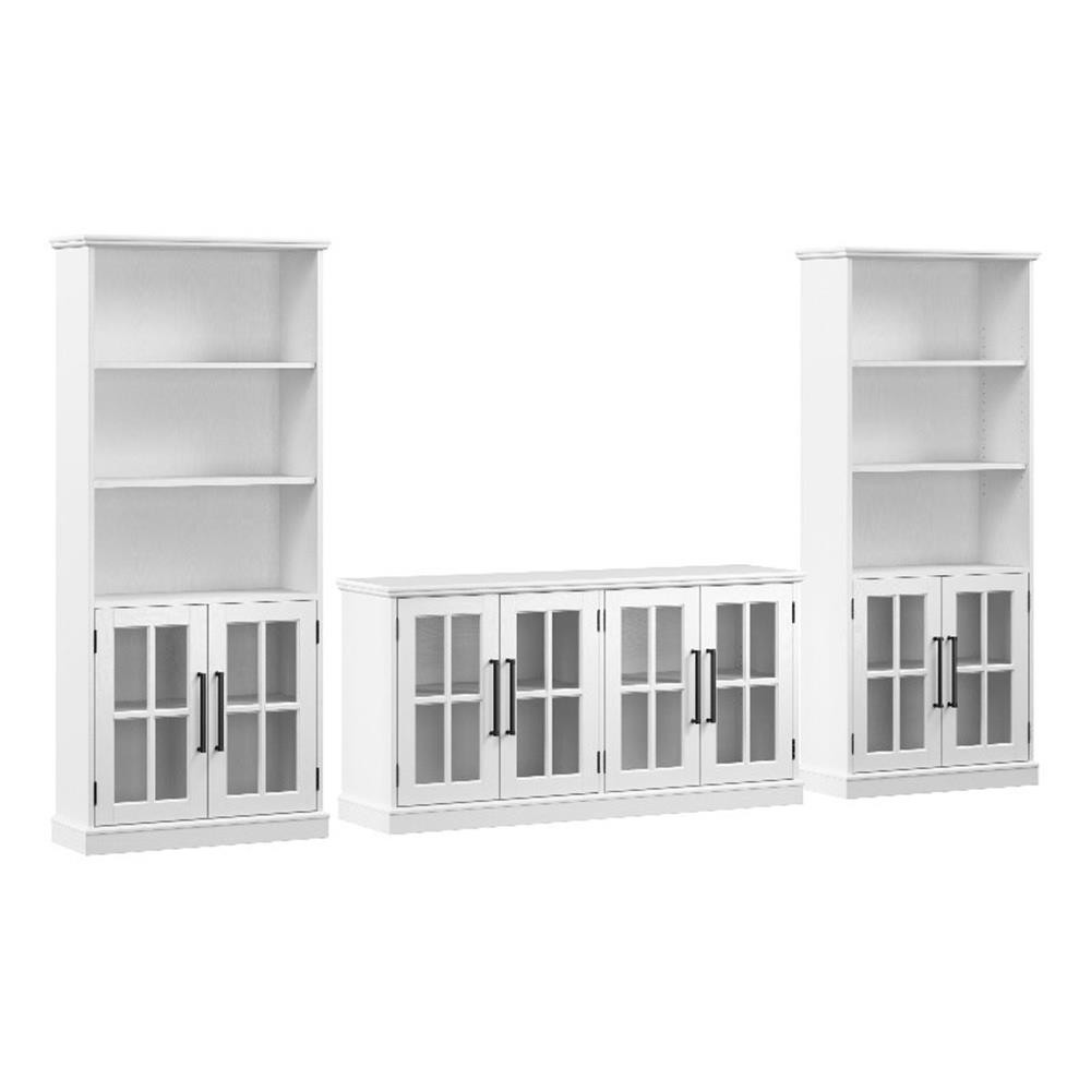 For 75 Inch Tv With Bookcases By Bush Furniture
