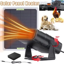 Solar Powered Heater for Chicken Coops Greenhouse and Pet House Vehicle Warmer