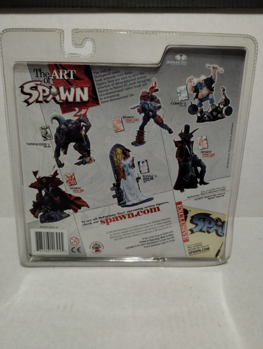 McFarlane Toys The Art Of Spawn Series 27 Spawn Issue 85 Cover Art