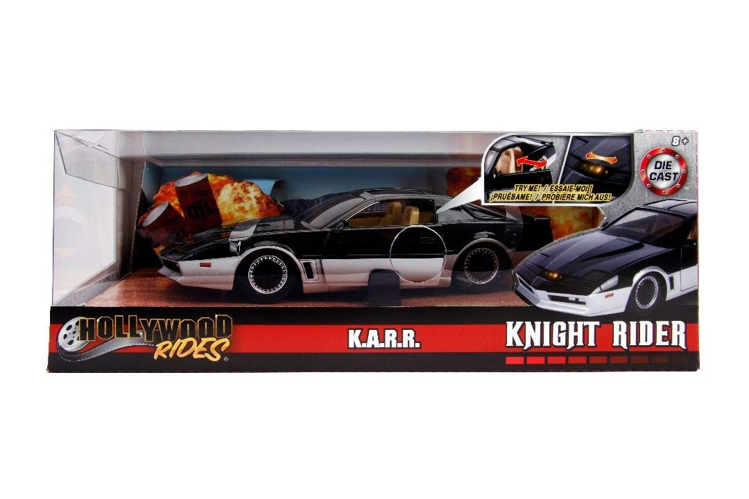Jada Toys Hollywood Rides Knight Rider Taille unique, Glossy Black