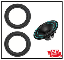 2Pcs 5 Inch 5" Speaker Foam Surround Repair Kit, 125Mm Perforated Rubber Edge