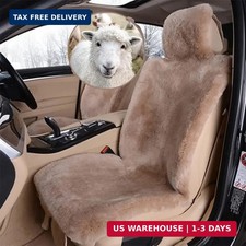 Real Genuine Sheepskin Seat Covers For Cars Suv Trucks Van Rv Front Seats Sheeps