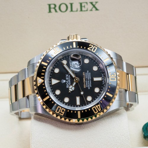 Rolex Sea-Dweller 126603 43mm Two-Tone Yellow Gold Black Dial Box Papers 2022