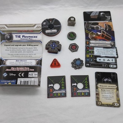 *Incomplete* Star Wars X-Wing Tie Advanced Bits And Pieces