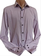 Men Olympus shirt pink cotton 38/M/46 BWZ9