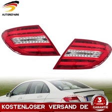 1 Paar Rückleuchten Rücklicht LED Für Mercedes Benz W204 2011-2012 2013 2014