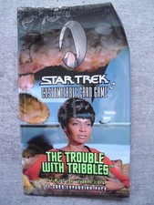 Booster Case (Empty Sleeve/Empty Wrapper) Star Trek CCG The Trouble With Tribbles