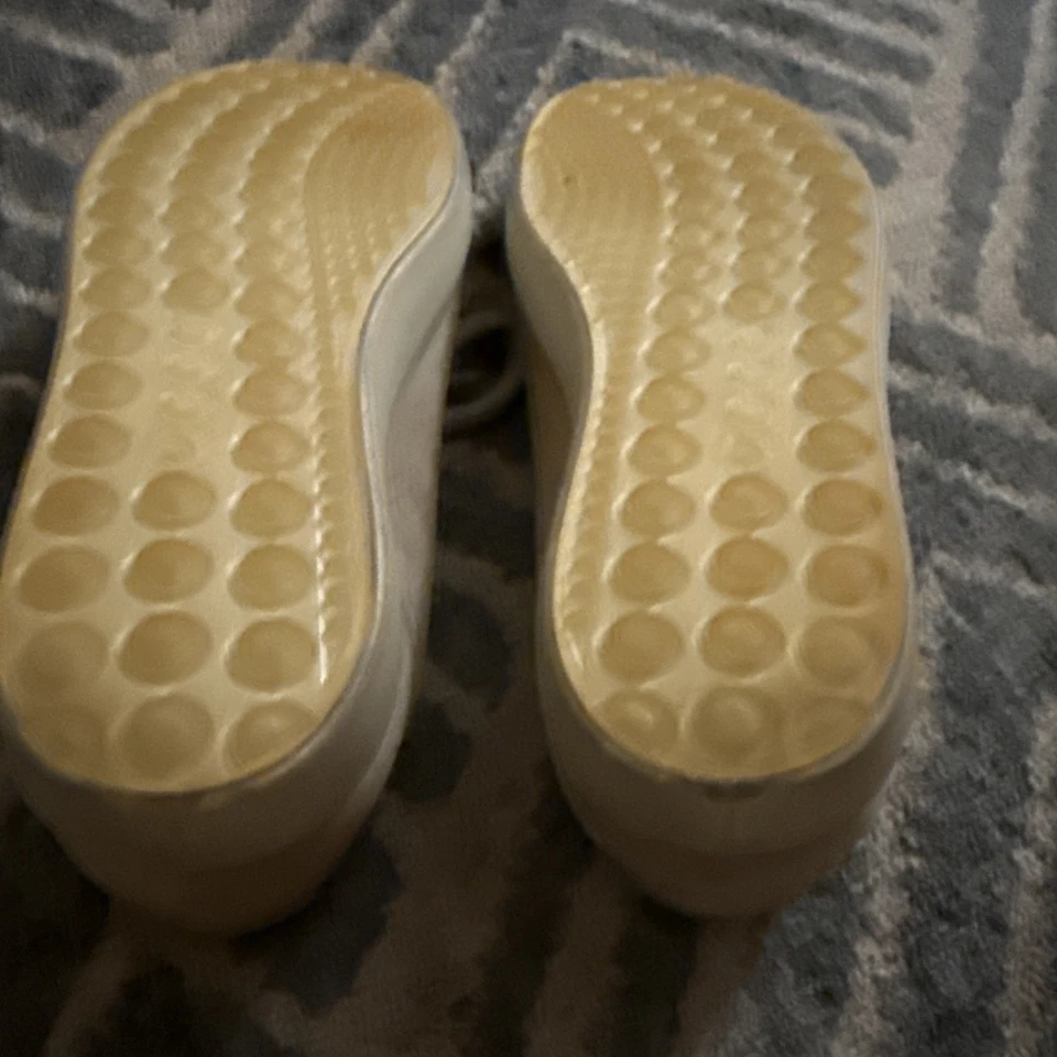 Ecco Soft 7 Bajo Mujer Talla 8 Marrón Caminar Cuero Zapatos con Cordones Tenis Foto 4 de 4