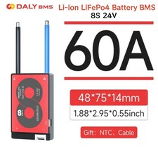 Daly BMS 8S 24V 15A-200A Li-ion LiFePo4 BMS Common Port with Balance NTC lot