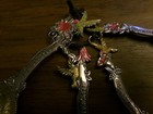 NEW Ganz Hummingbird Silver Metal Measuring Spoon Set 4 Piece Decorative Set — photo 2