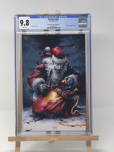 Batman #614 CGC 9.8 Clayton Crain Joker Clause LTD 450