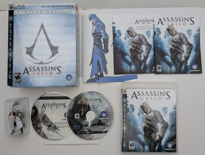 Assassin's Creed Limited Edition | PS3 | mit Figur, Bonus Disc, Comic & Dose