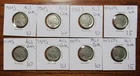 8 BUFFALO NICKELS