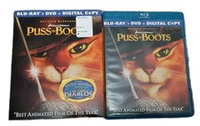 Puss in Boots Two-disc Blu-ray/DVD Combo  Digital Copy With Slipcover