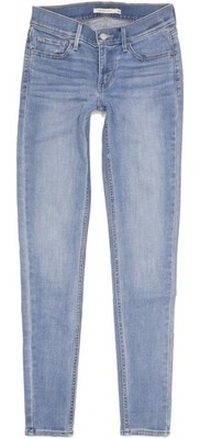 Levi's 710 Super Damen Jeans blau Skinny Slim Stretch W27 L30 (97128)